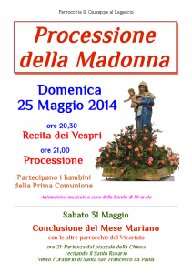 2014 Volantino Processione Madonna