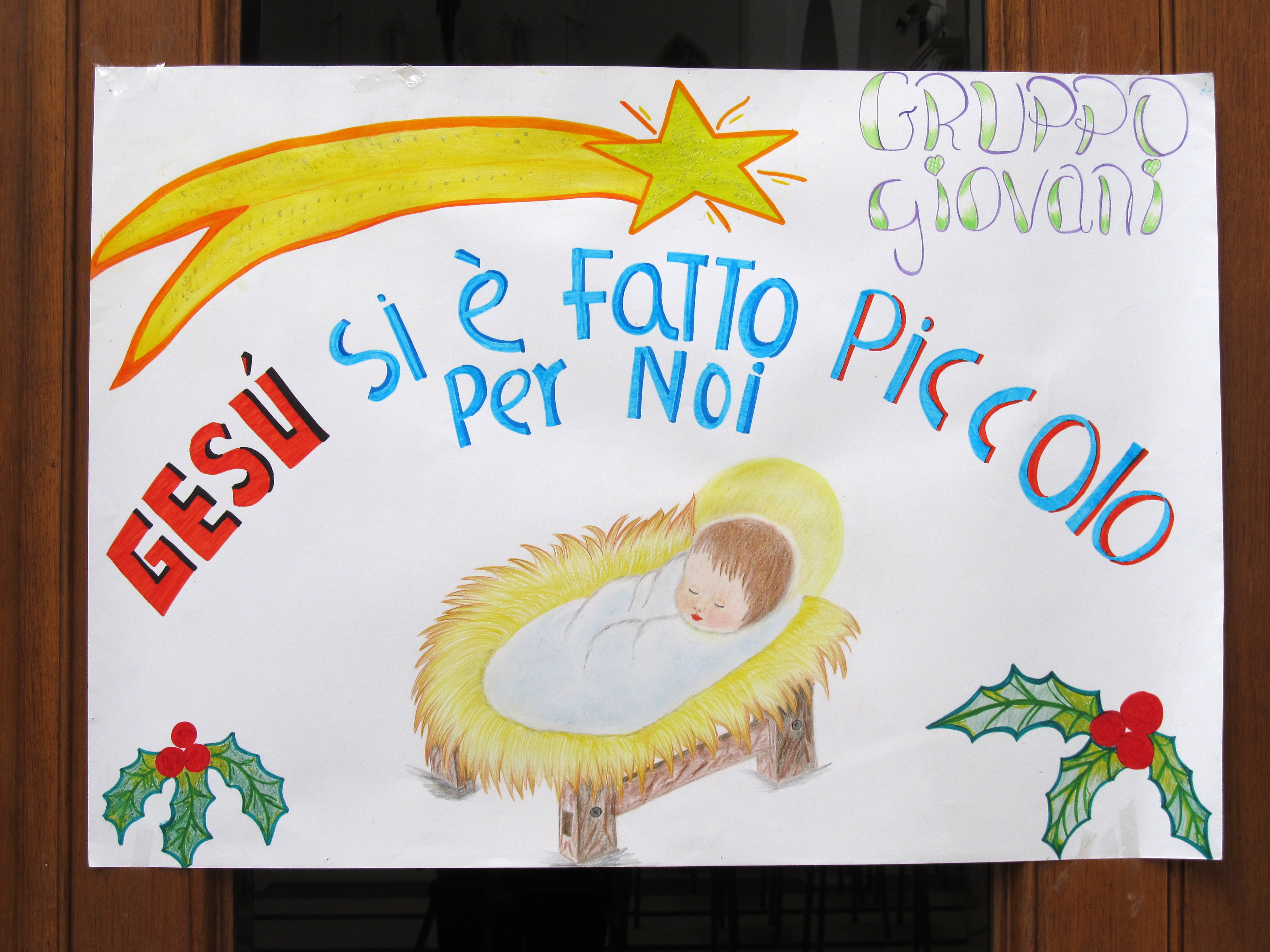 Frasi Di Natale Per Bambini Del Catechismo.Cartelloni Parrocchia San Giuseppe Al Lagaccio